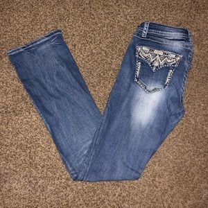 Grace in LA bootcut jeans, denim